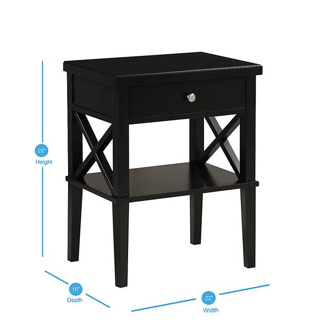 Berknor Black End Table - Thumbnail - Image 3