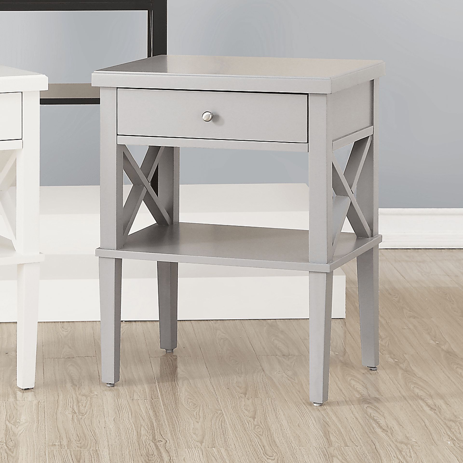 Berknor Gray End Table - Image 3