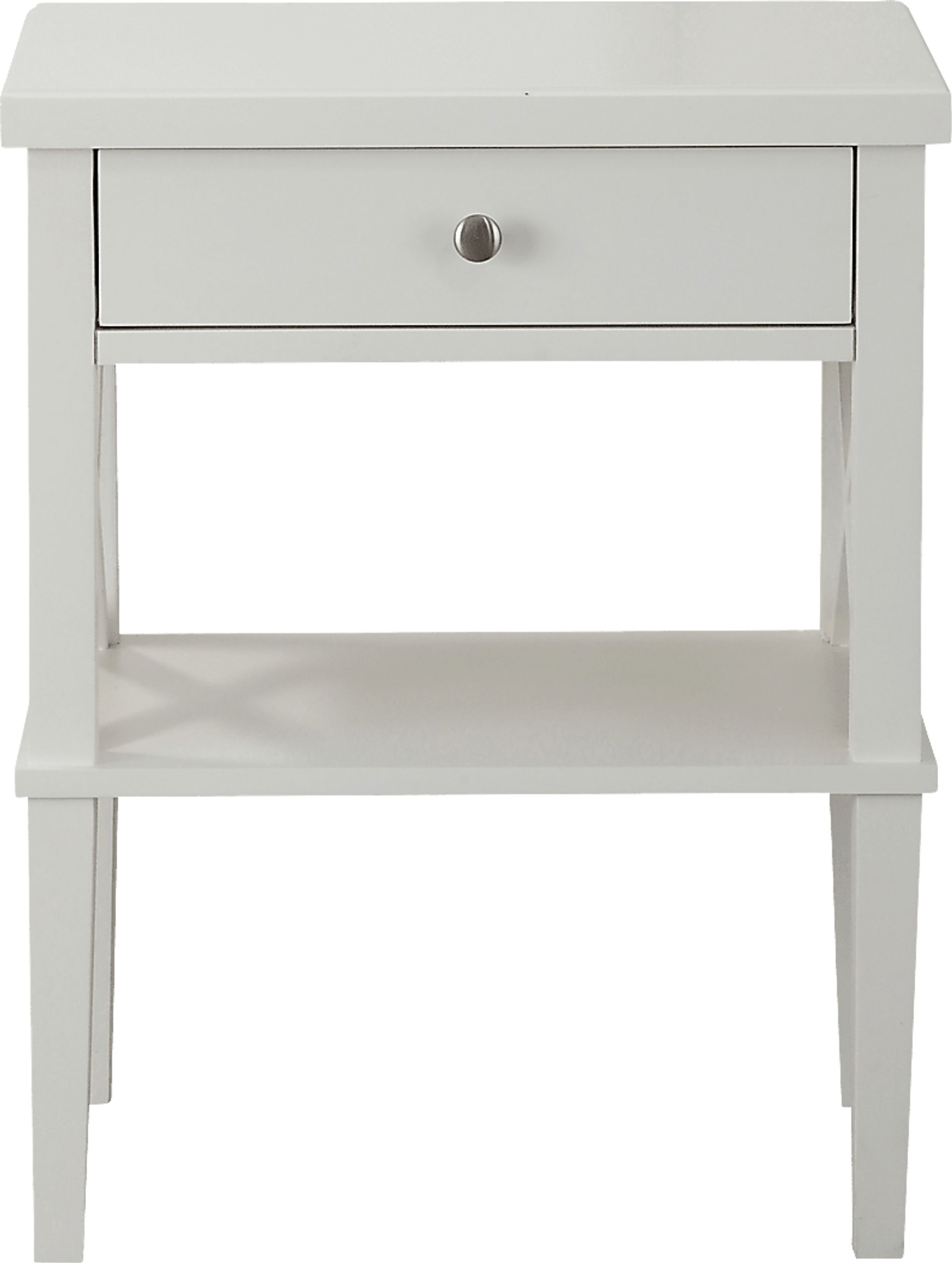 Berknor White End Table - Image 2