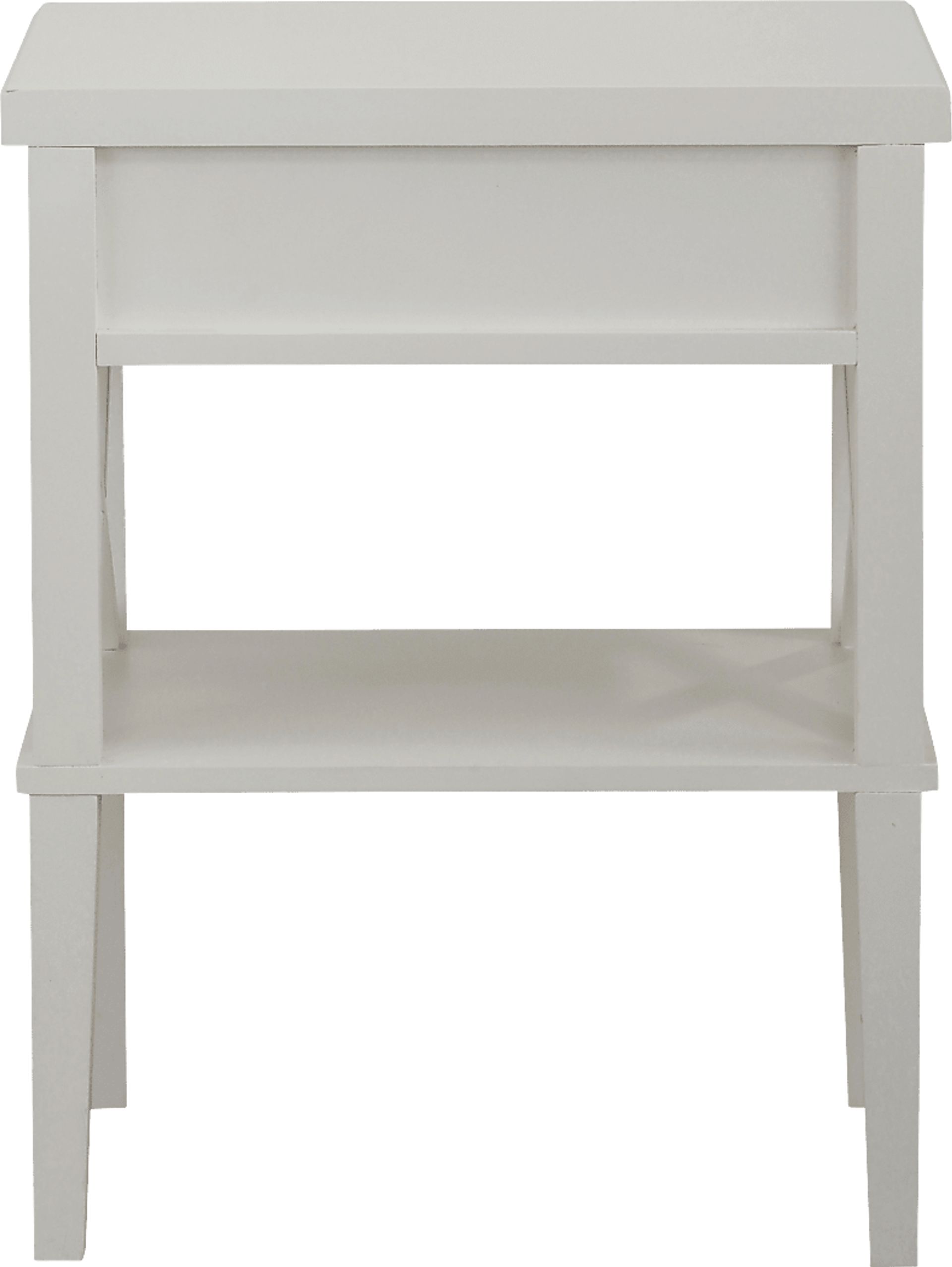 Berknor White End Table - Image 3