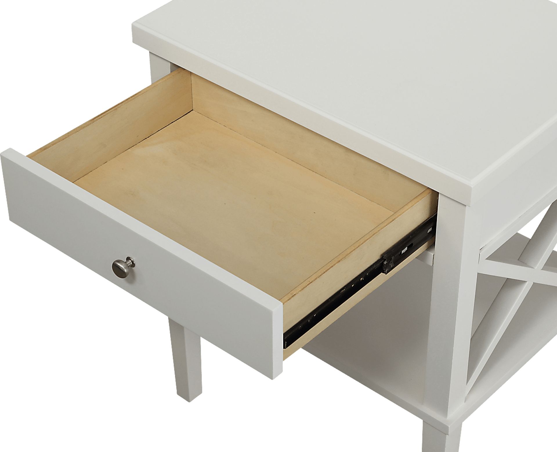 Berknor White End Table - Image 5