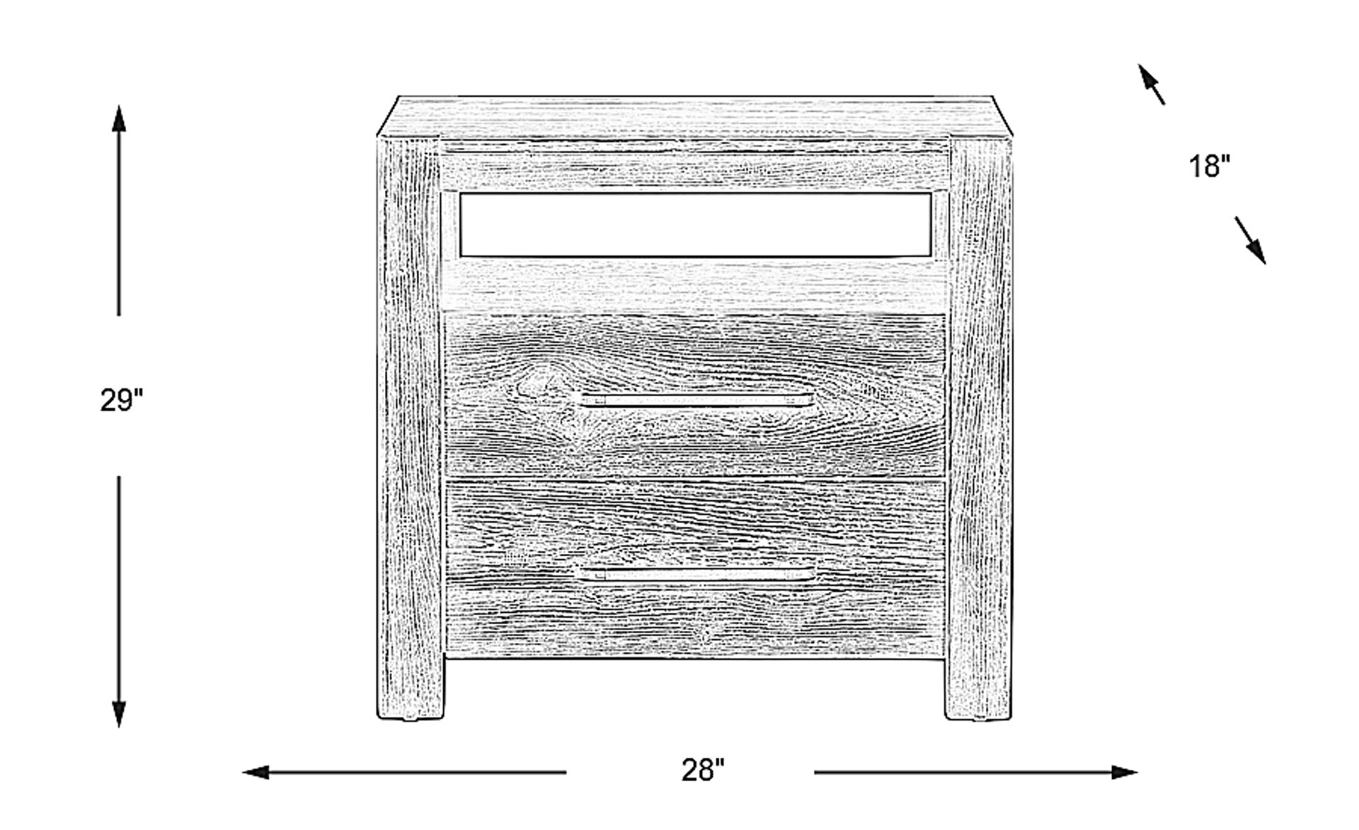 Dimension Image. Please refer to the Dimension Tab on this page for dimension details.