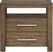Berkview Place Brown 2 Drawer Nightstand