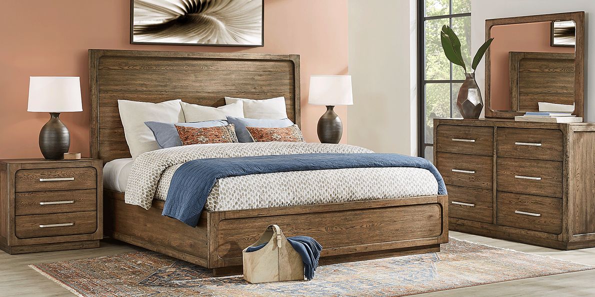 Berkview Place Brown King Bed