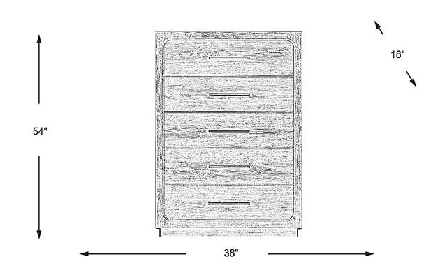 Dimension Image. Please refer to the Dimension Tab on this page for dimension details.