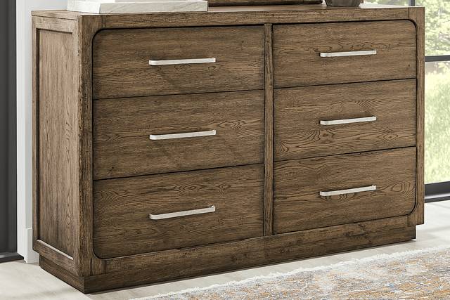 Berkview Place Brown 7 Pc King Panel Bedroom - Thumbnail - Image 6