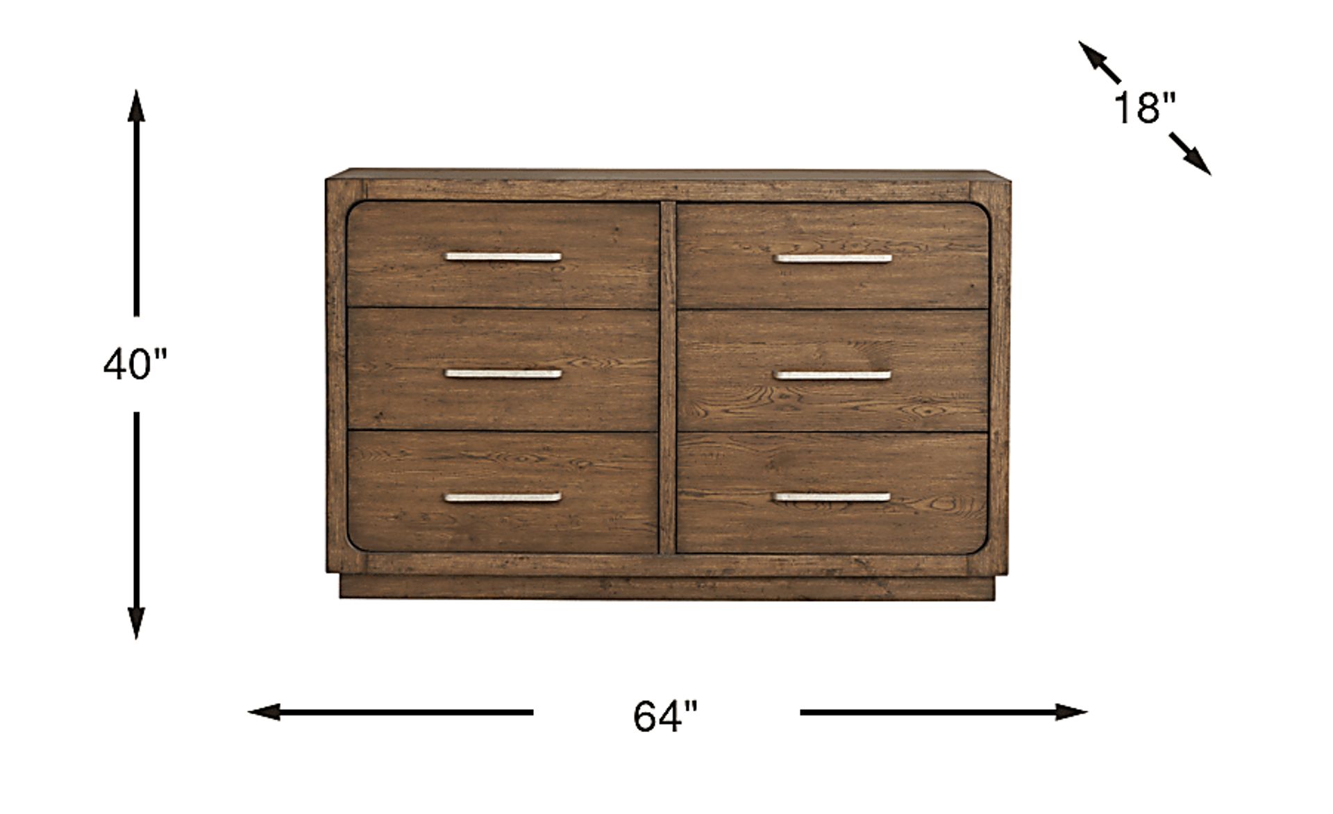 Dimension Image. Please refer to the Dimension Tab on this page for dimension details.