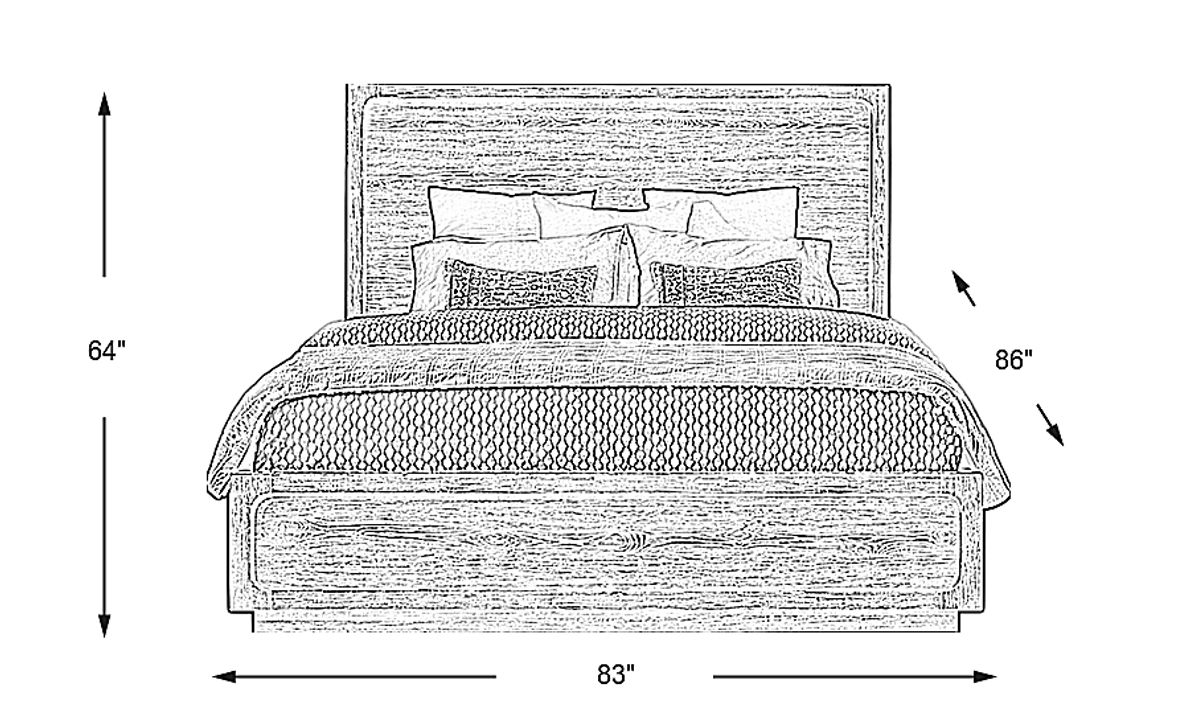 Berkview Place Brown King Bed