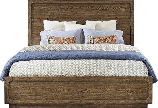 Berkview Place Brown 7 Pc King Panel Bedroom - Thumbnail - Image 2