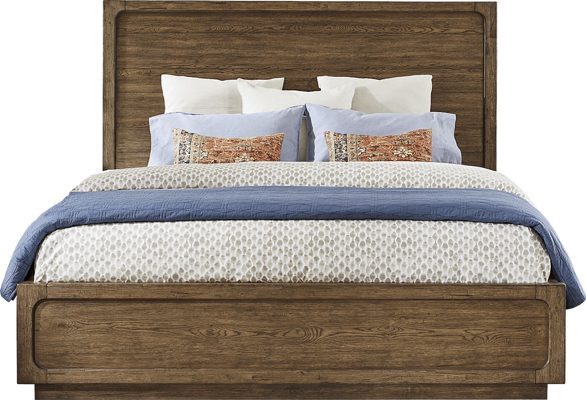 Berkview Place Brown 7 Pc King Panel Bedroom - Image 2