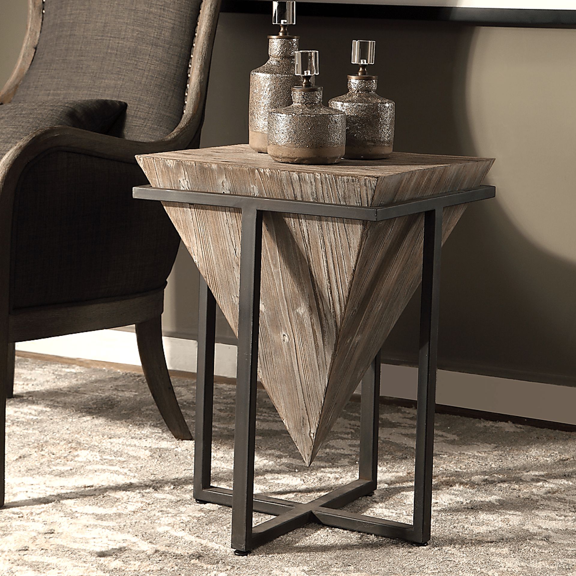 Berlinwood Brown Accent Table - Image 2