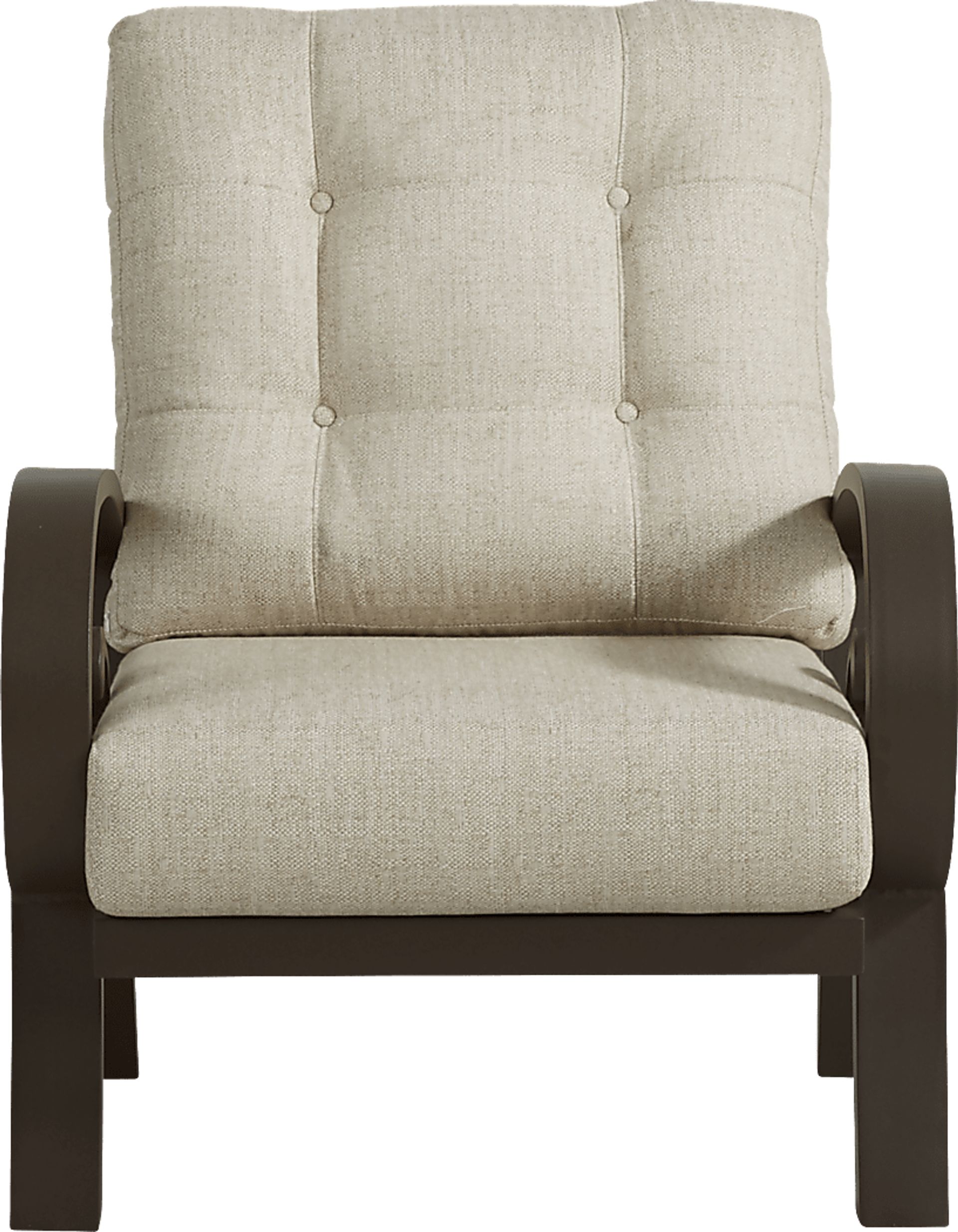 Bermuda Bay Aged Bronze Outdoor 4 Pc Seating Set with Wren Cushions - Image 3