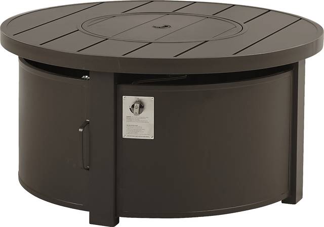 Bermuda Breeze Aged Bronze 44 in. Round Fire Pit - Thumbnail - Image 1
