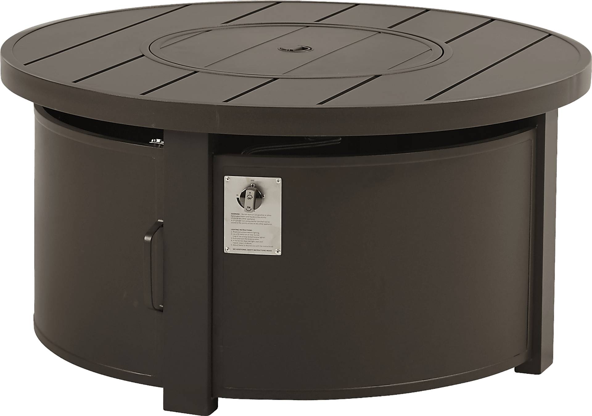 round fire pit