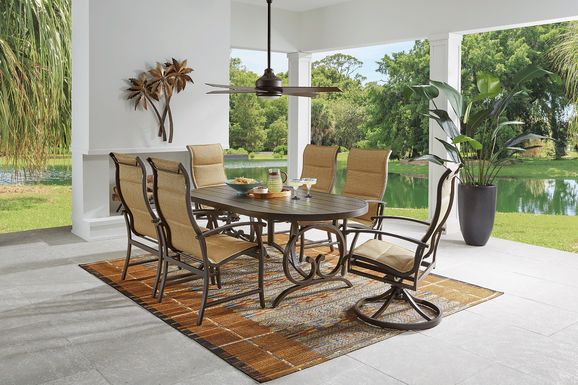 Bermuda 9 seater online garden rattan dining set