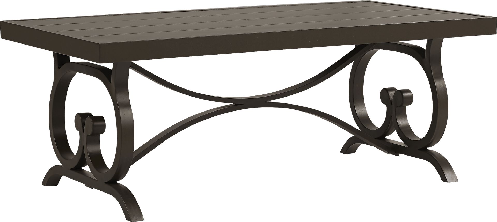 Bermuda Breeze Aged Bronze Cocktail Table - Image 1