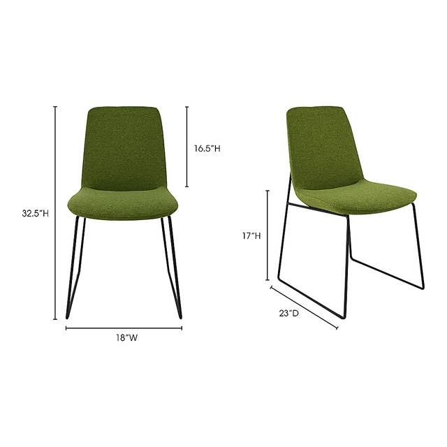 Bermwood Green Dining Chair, Set of 2 - Thumbnail - Image 5