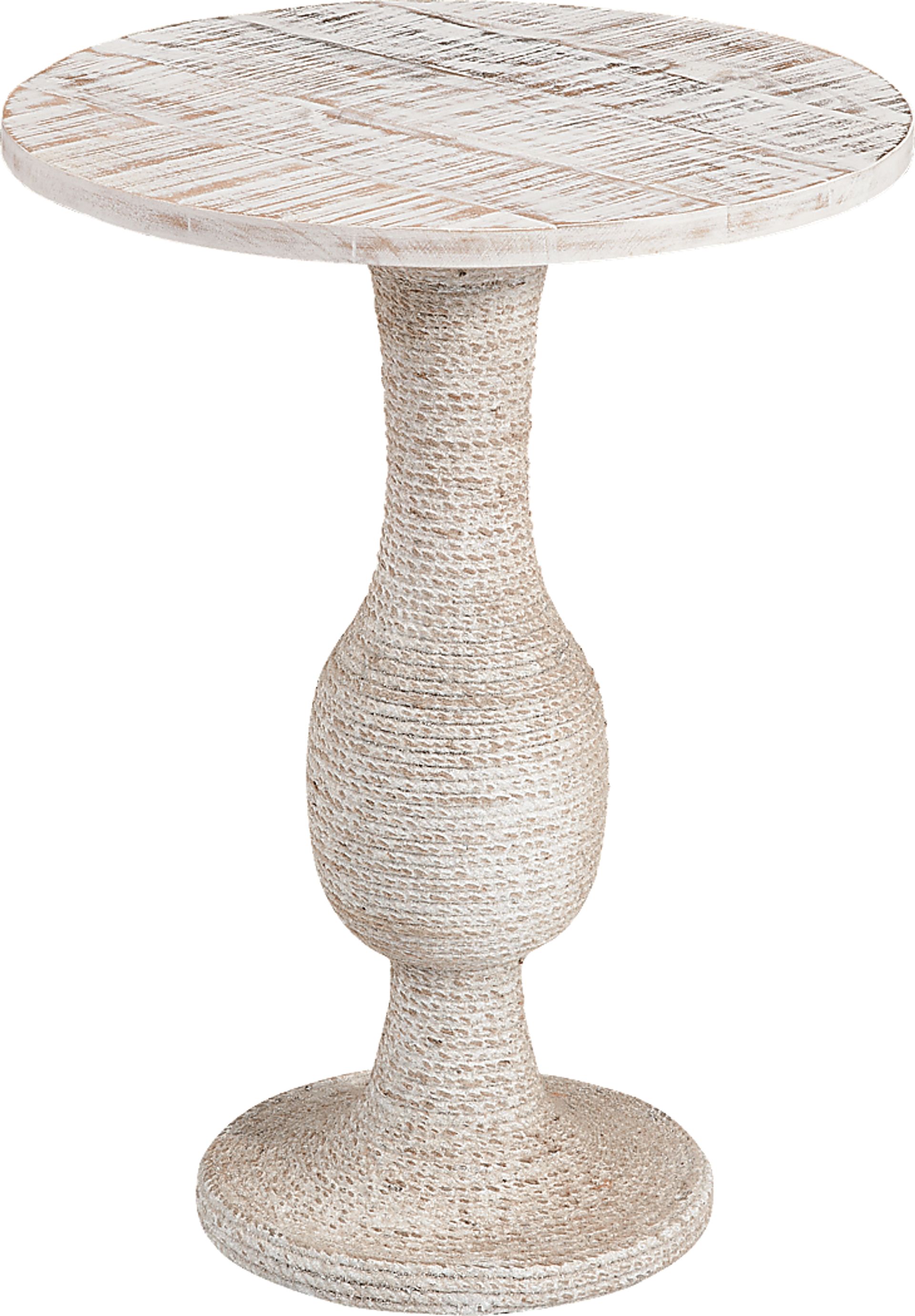 Bernal White End Table - Image 1