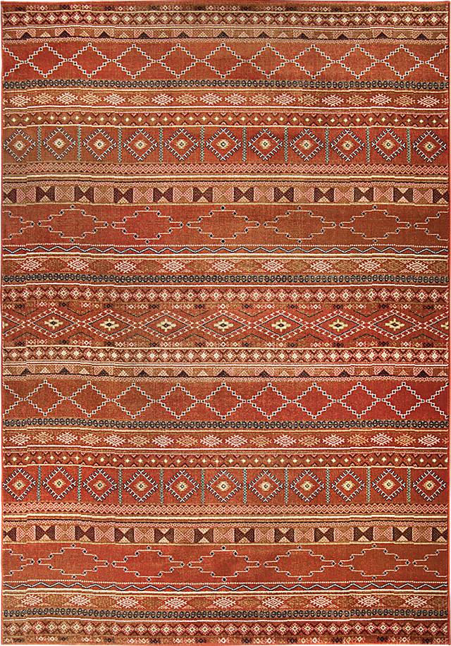 Bernard Red 5'3 x 7'6 Rug - Thumbnail - Image 1
