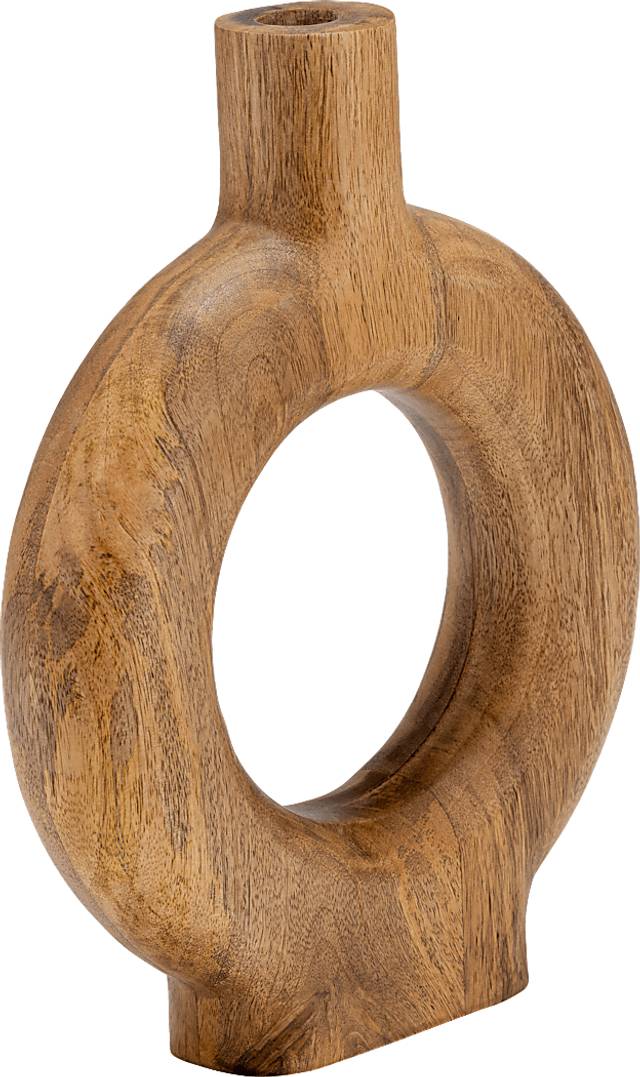 Bernell Brown 12 in. Vase - Thumbnail - Image 5
