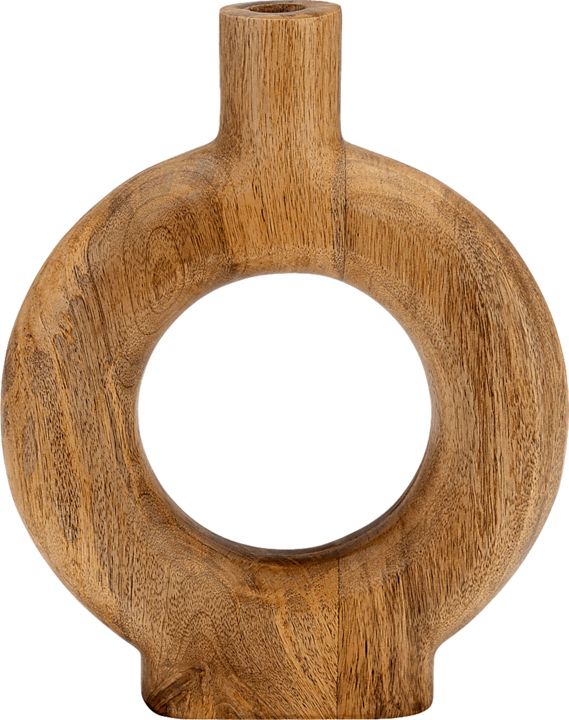 Bernell Brown 12 in. Vase - Image 1