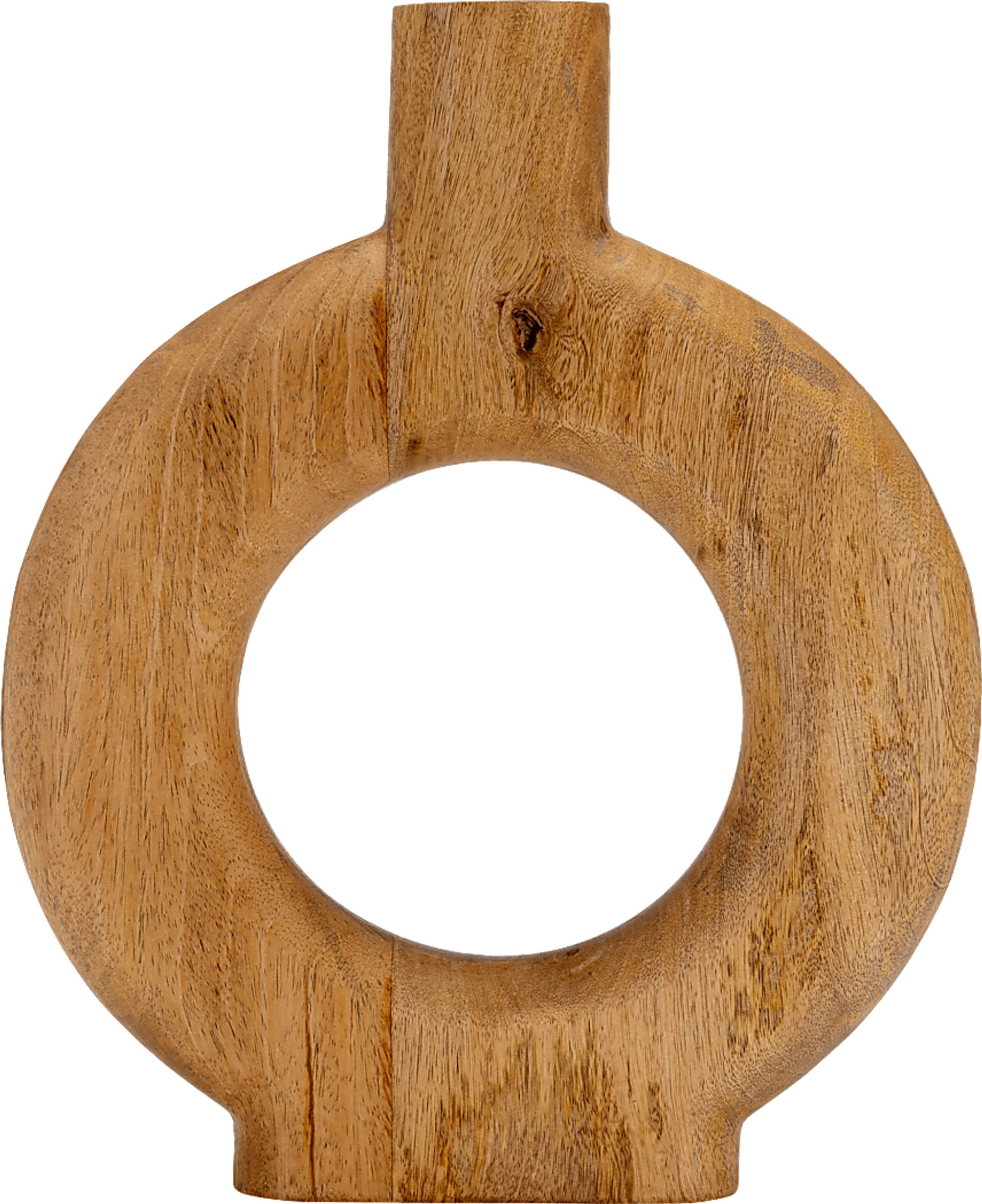 Bernell Brown 14 in. Vase - Image 1