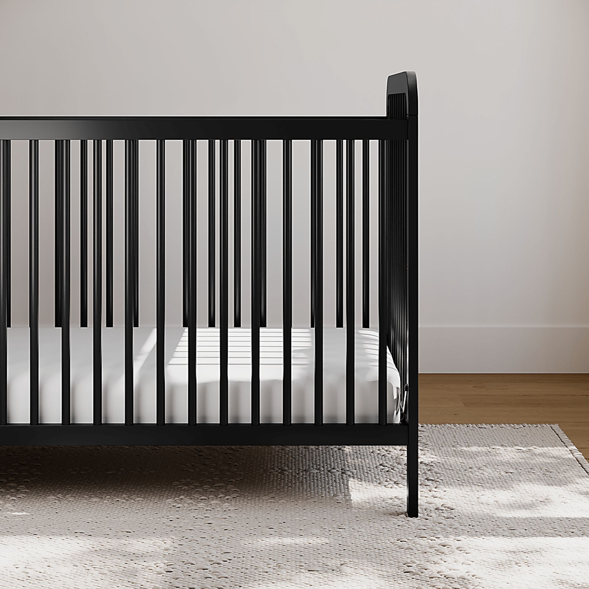 Bernelle Black Convertible Crib - Image 2