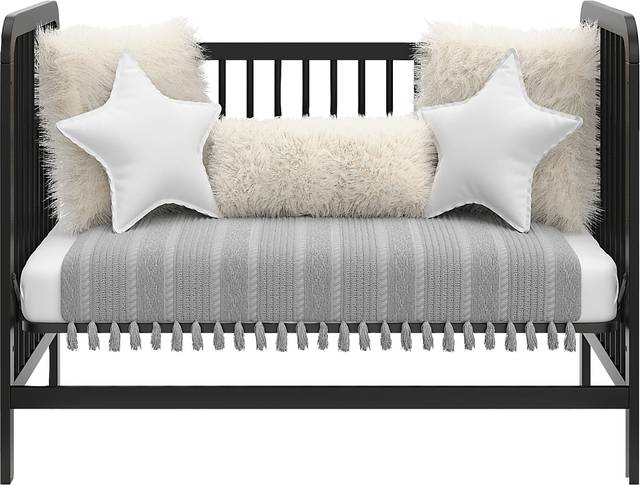 Bernelle Black Convertible Crib - Thumbnail - Image 4