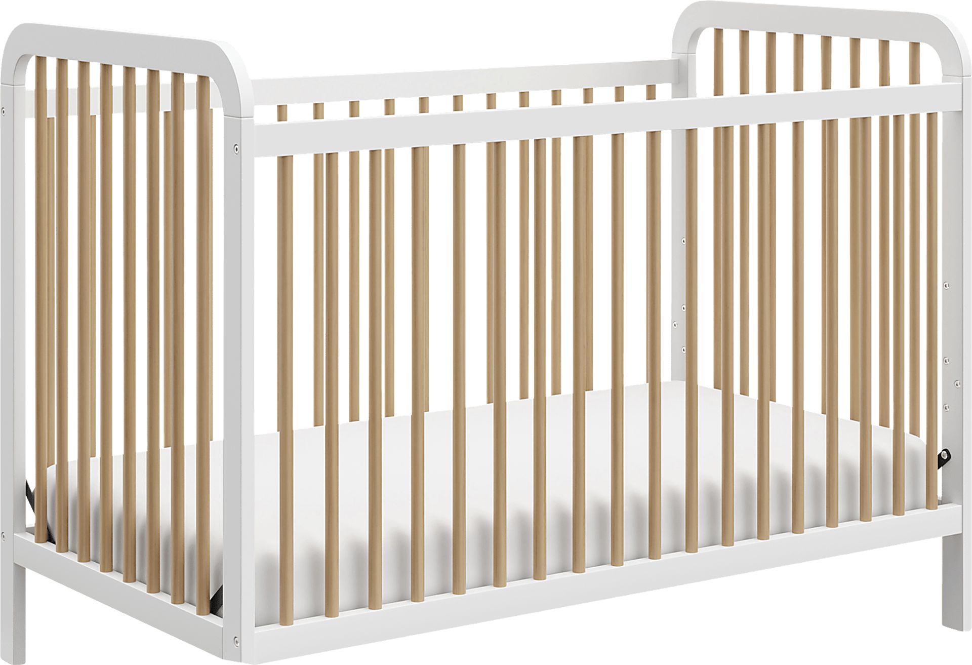 Bernelle White Convertible Crib - Image 1