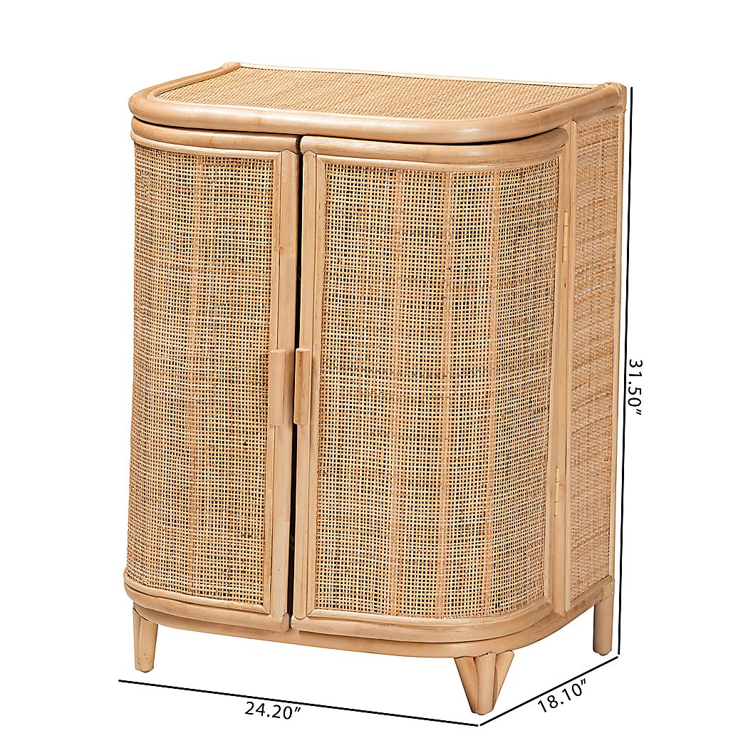 Berniece Brown Accent Cabinet - Thumbnail 3