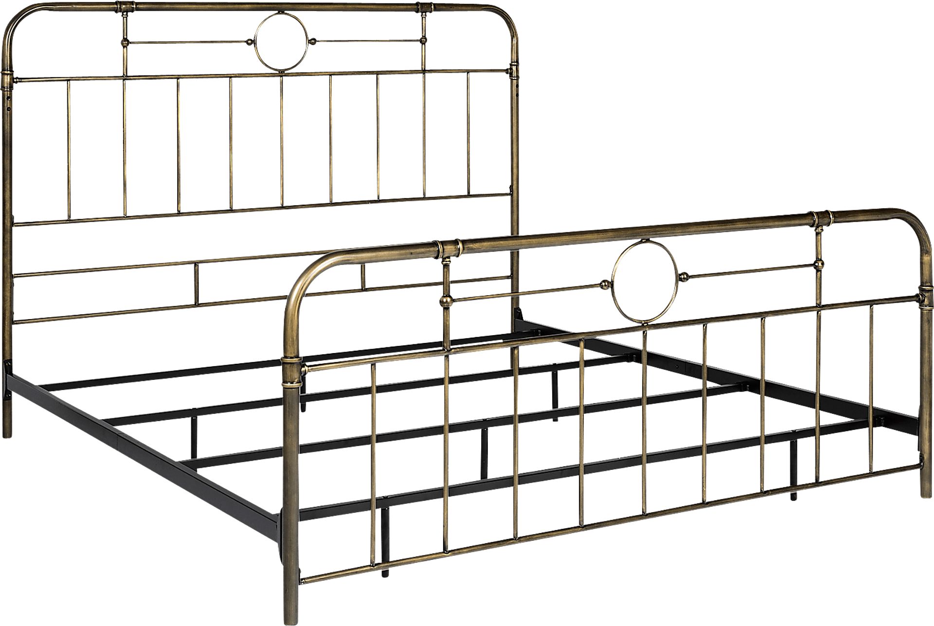 Bernius Bronze King Bed - Image 1