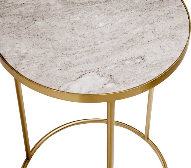 Berona White Nesting Table, Set of 2 - Thumbnail - Image 7