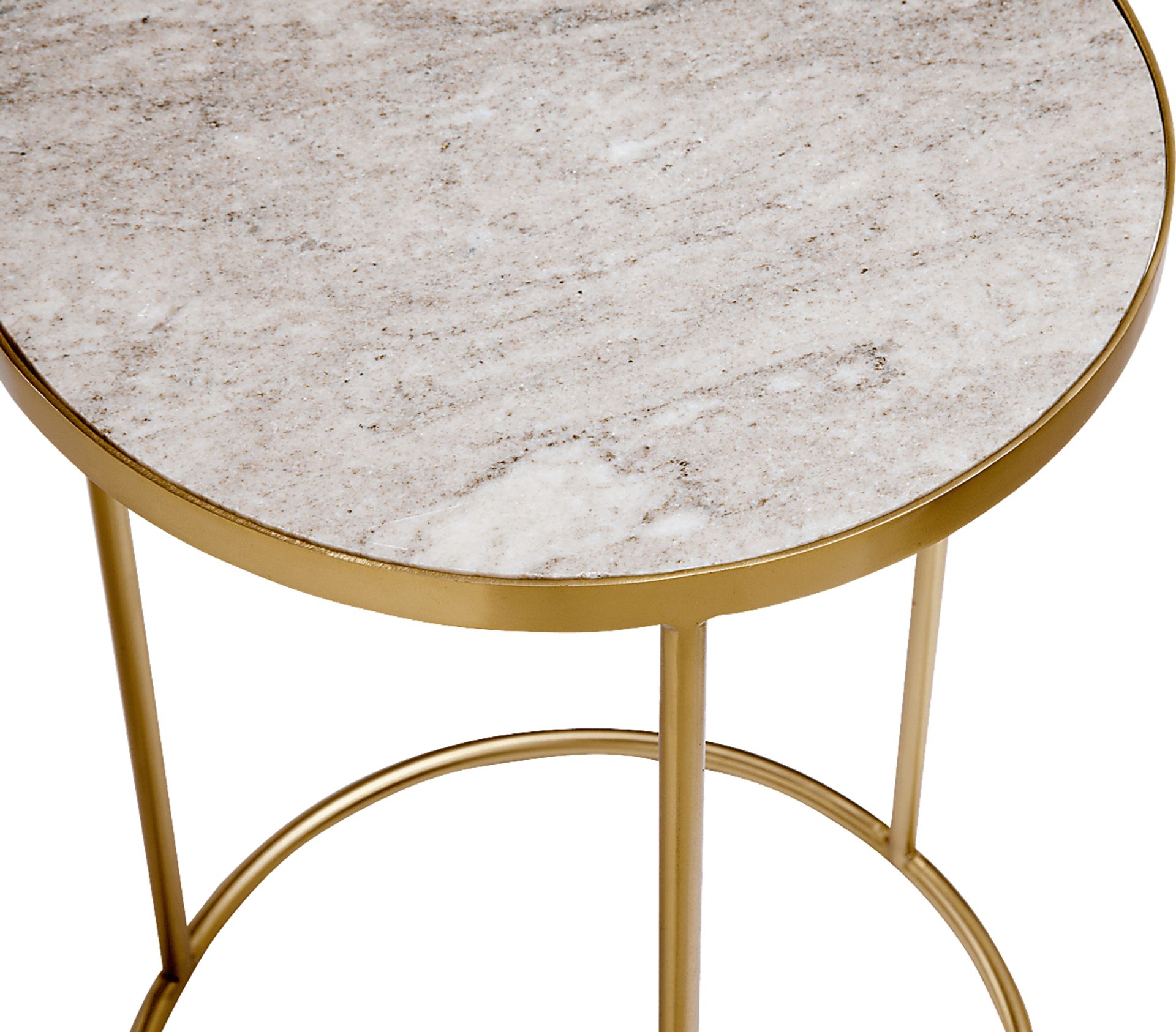 Berona White Nesting Table, Set of 2 - Image 7