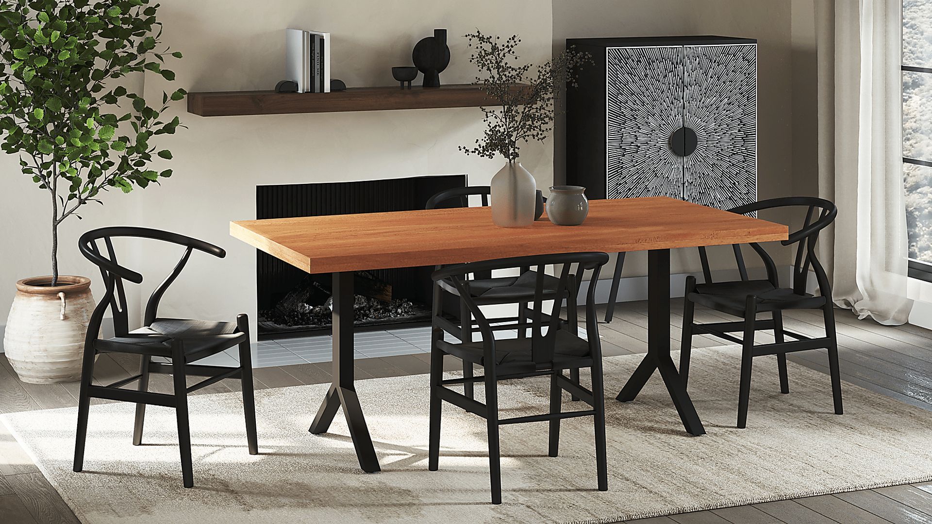 Berrian Black Side Chair - Image 7