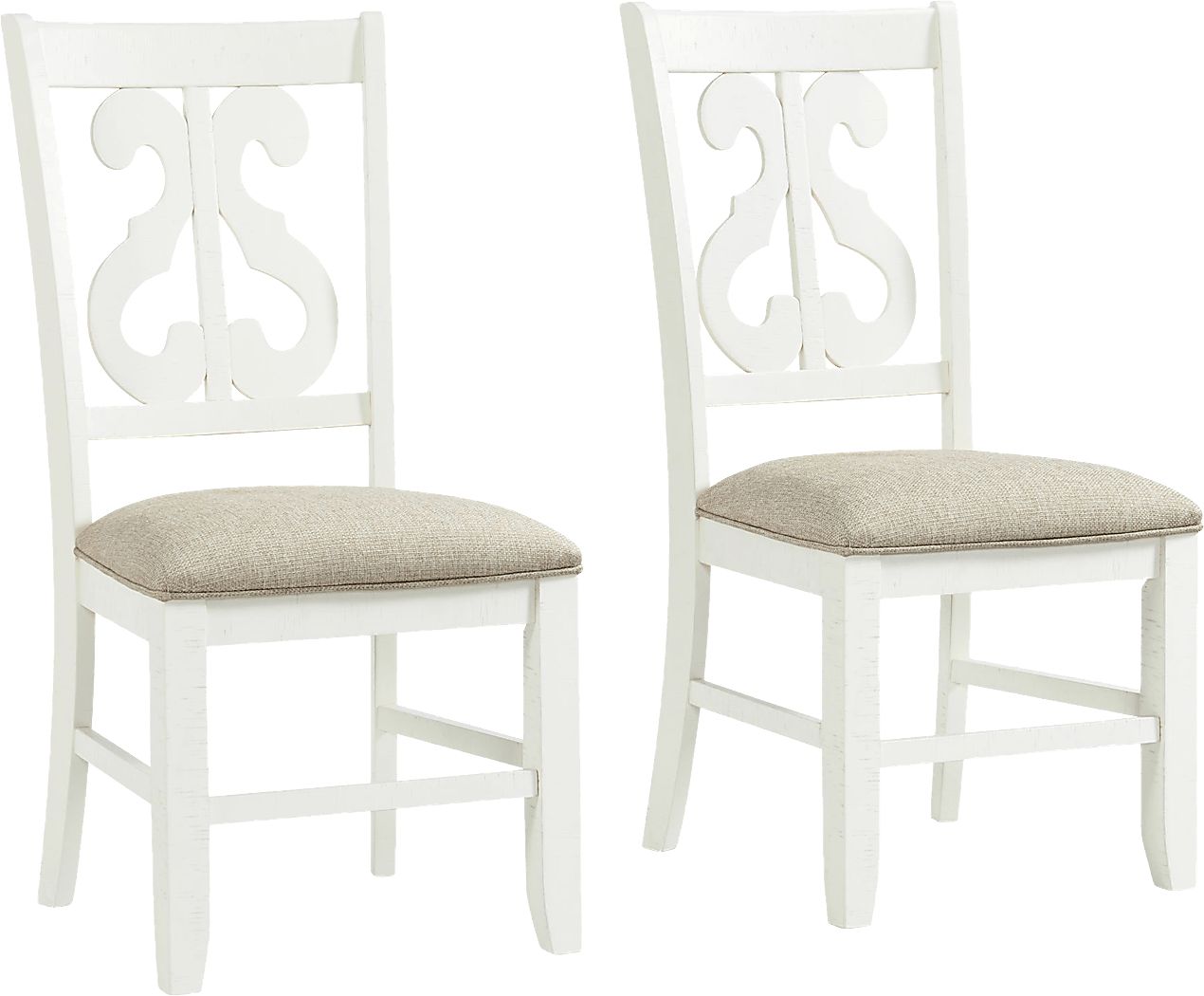Berribanks White Side Chair, Set of 2