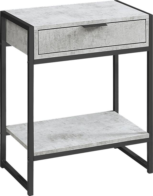 Berrien Black Accent Table - Thumbnail - Image 1