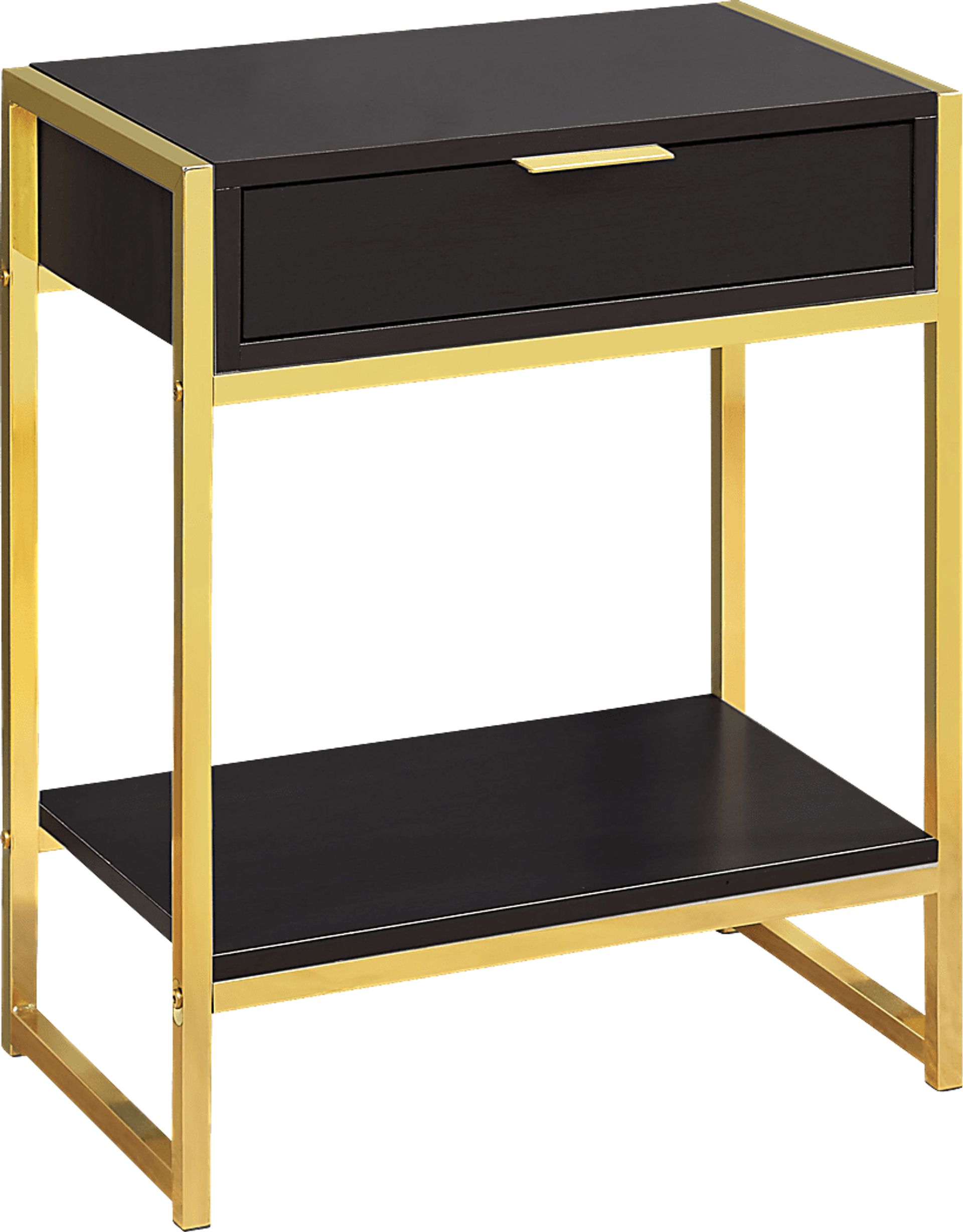 Berrien Cappuccino Accent Table - Image 1