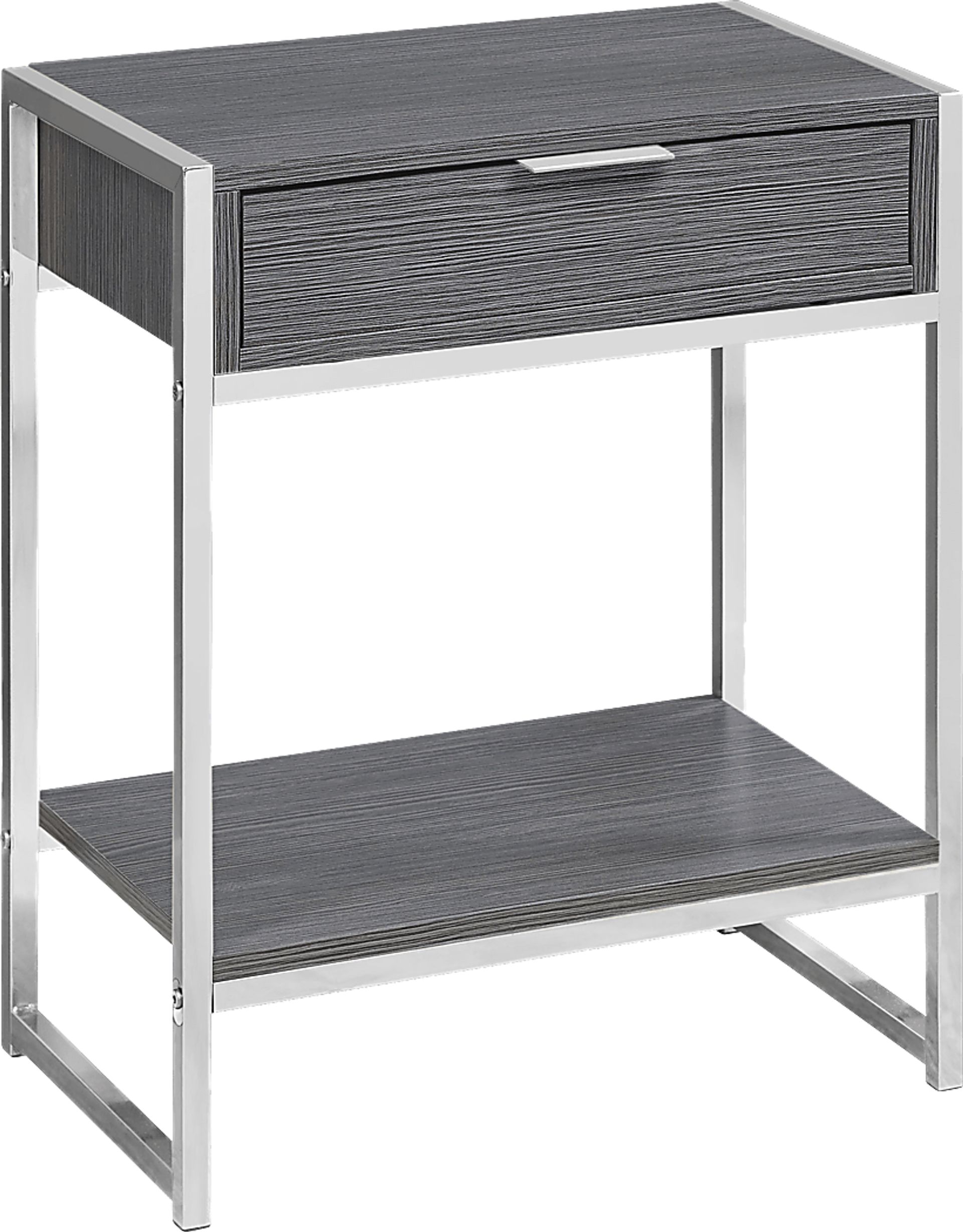 Berrien Charcoal Accent Table - Image 1
