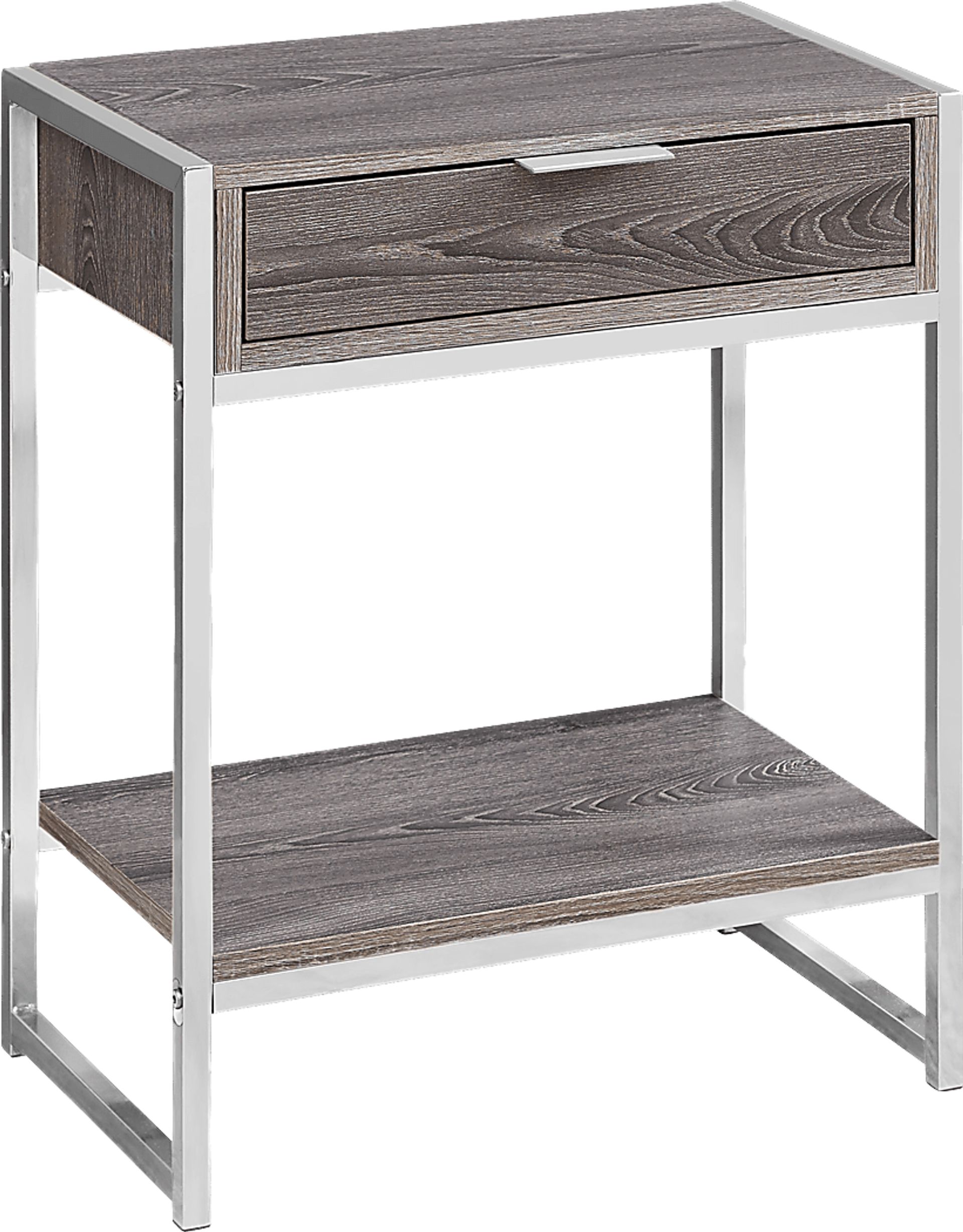 Berrien Taupe Accent Table - Image 1