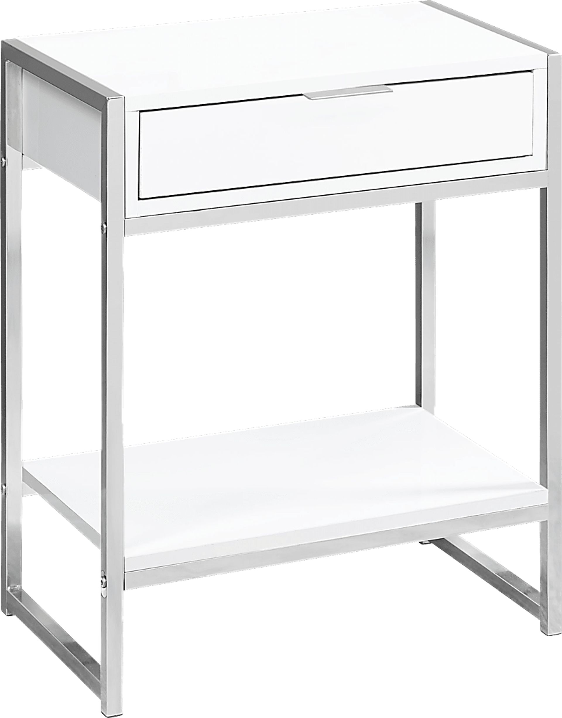 Berrien White Accent Table - Image 1