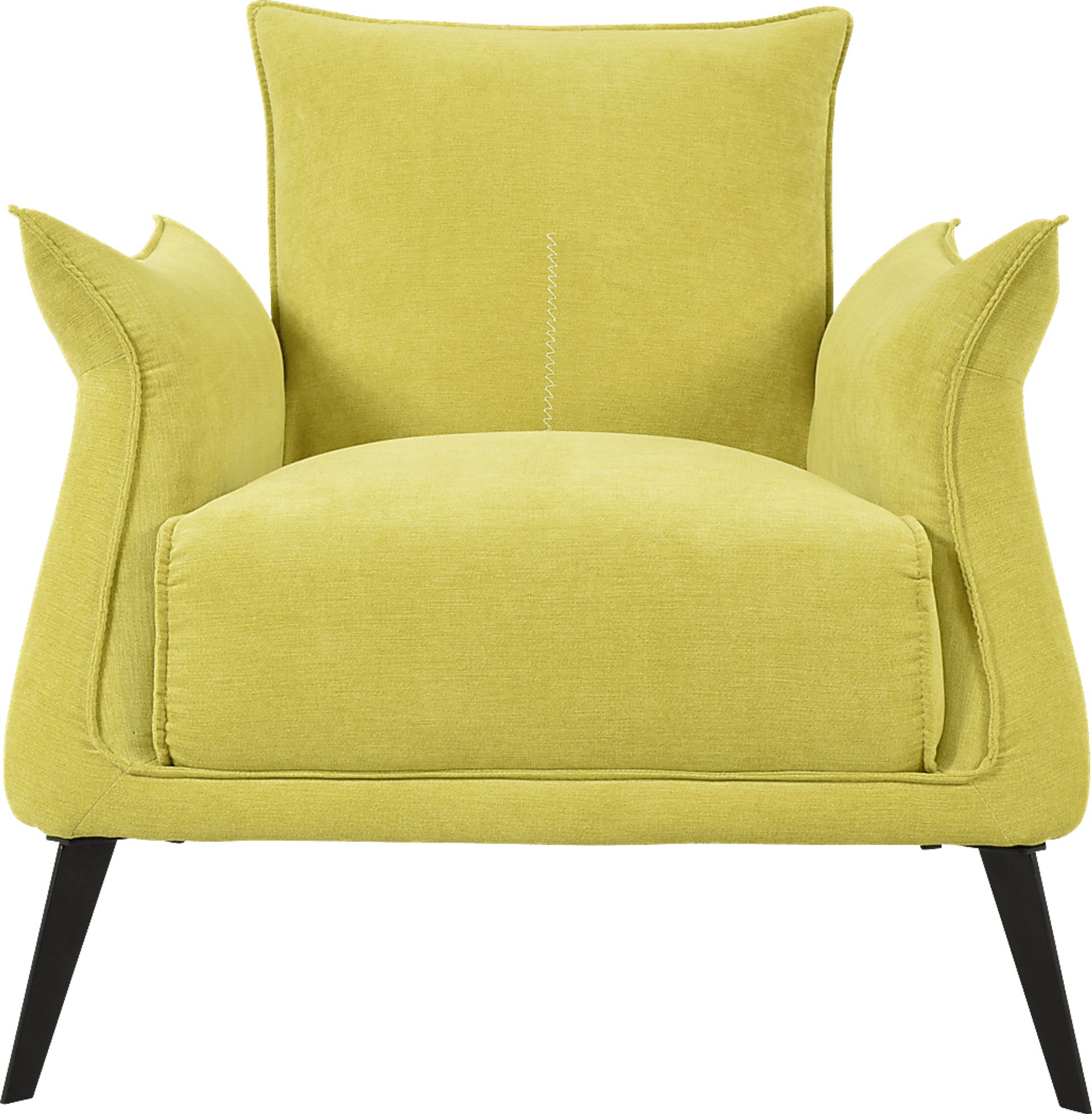 Berrow Yellow Accent Chair - Image 1