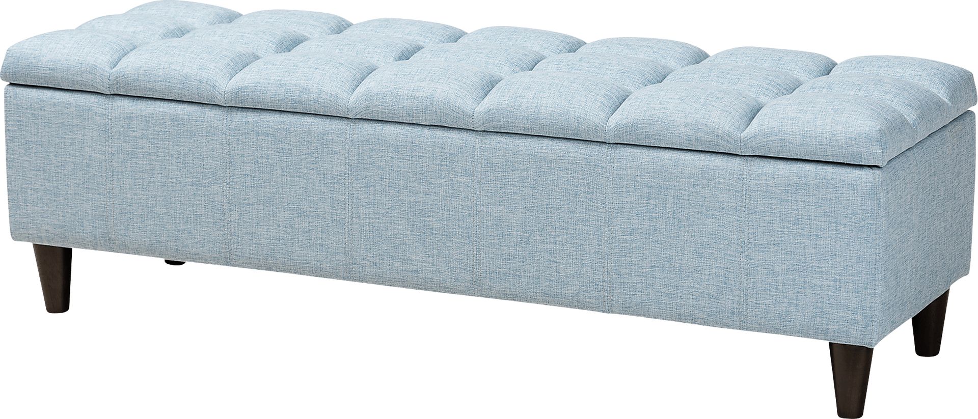 Berrycoms Light Blue Storage Bench - Image 1