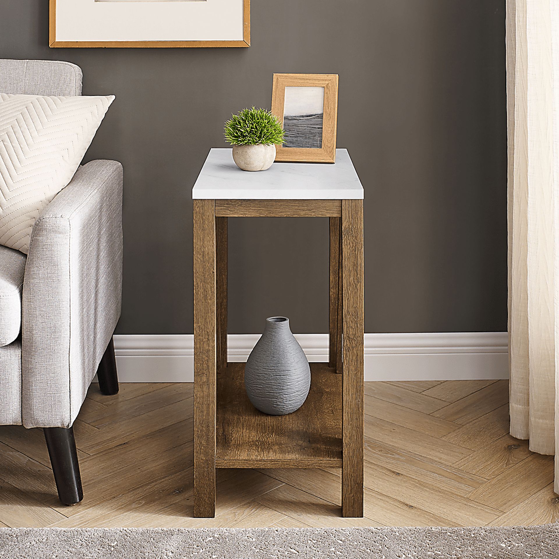 Berryesa Walnut End Table - Image 4
