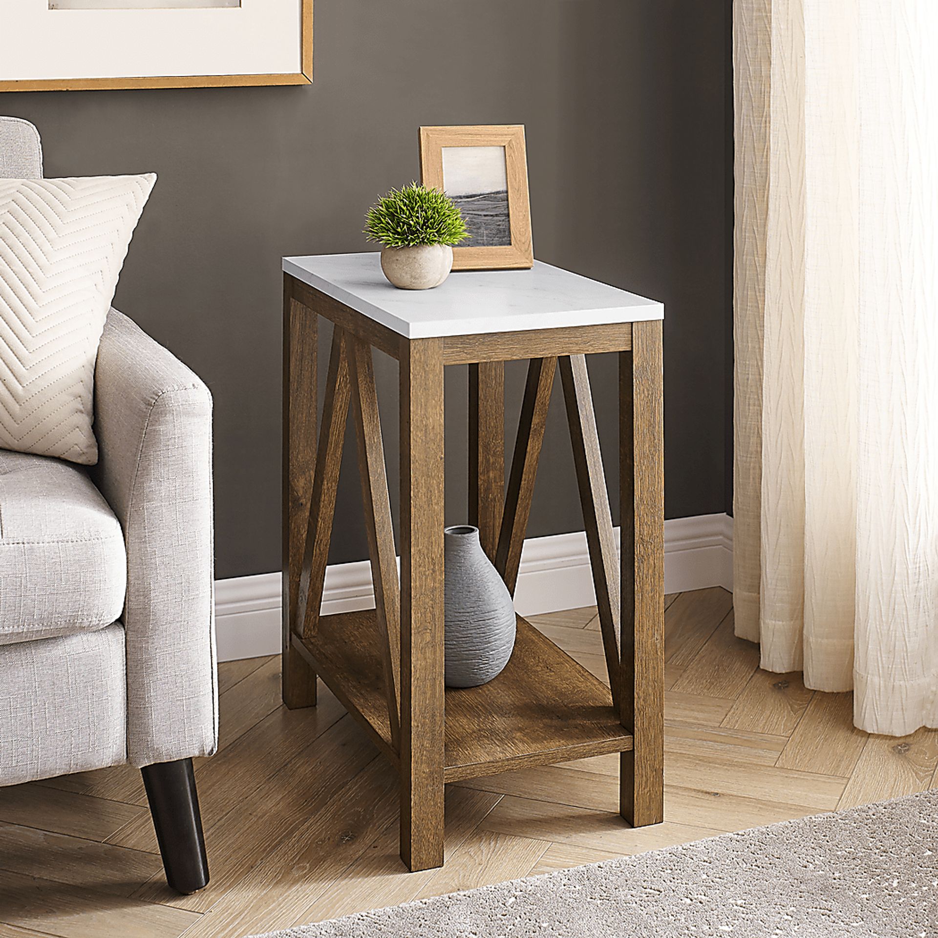 Berryesa Walnut End Table - Image 5