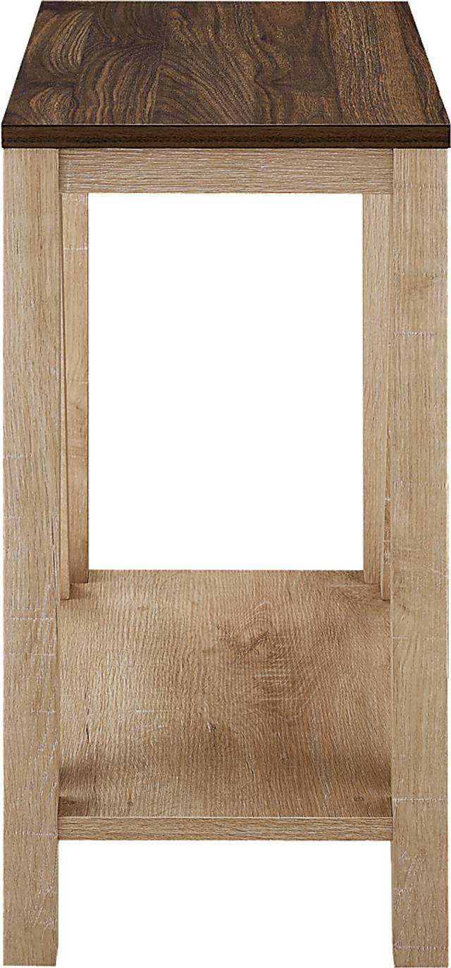 Berryesa White End Table - Thumbnail - Image 3