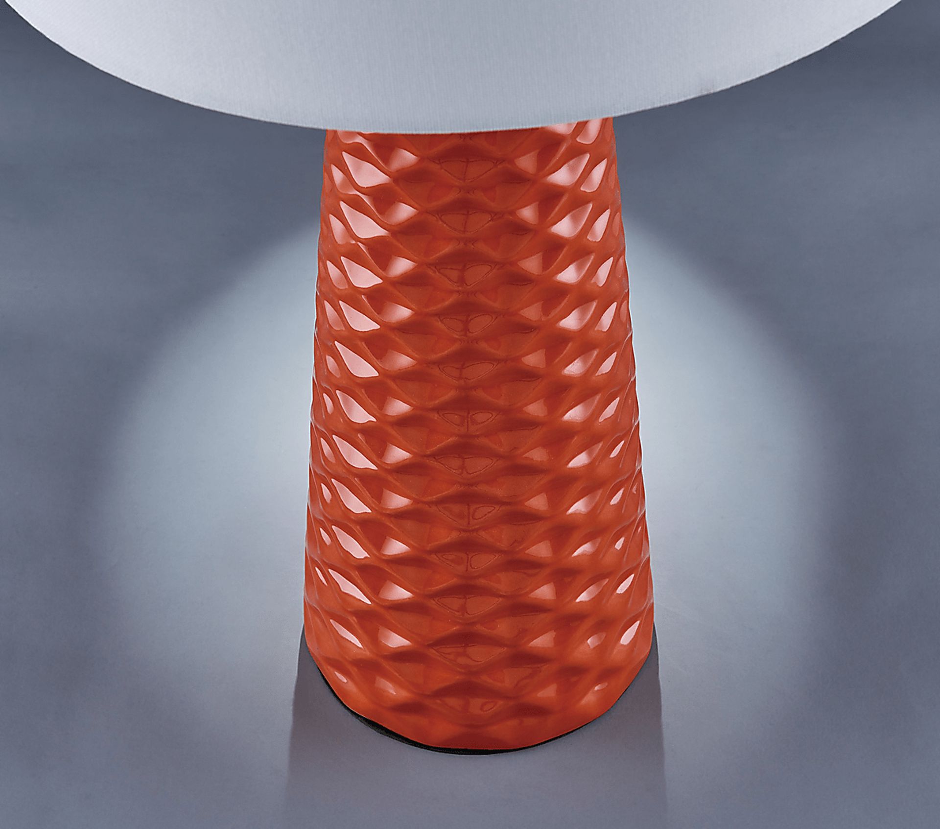 Berryessa Orange Table Lamps, Set of 2 - Image 2