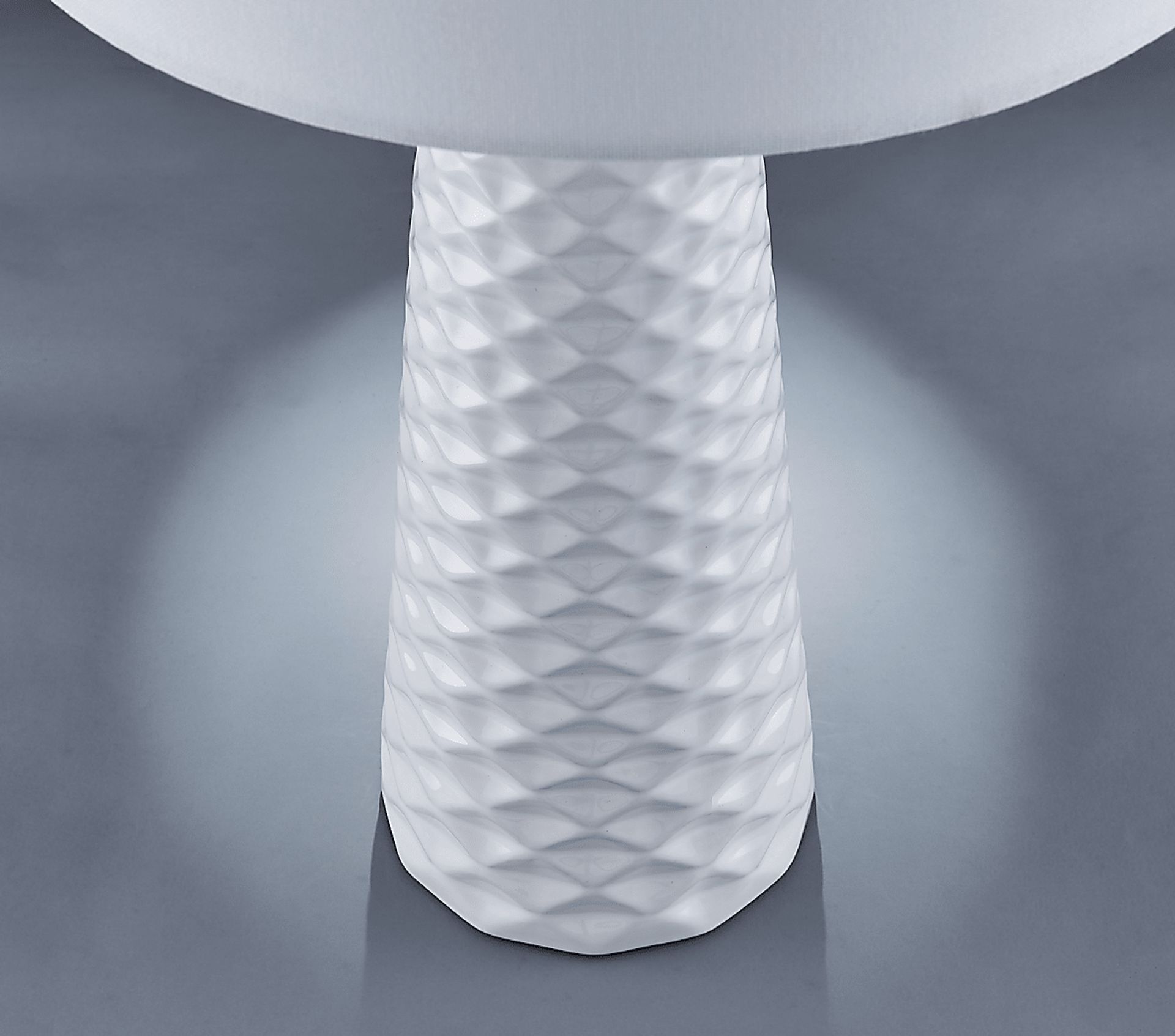 Berryessa White Table Lamps, Set of 2 - Image 2