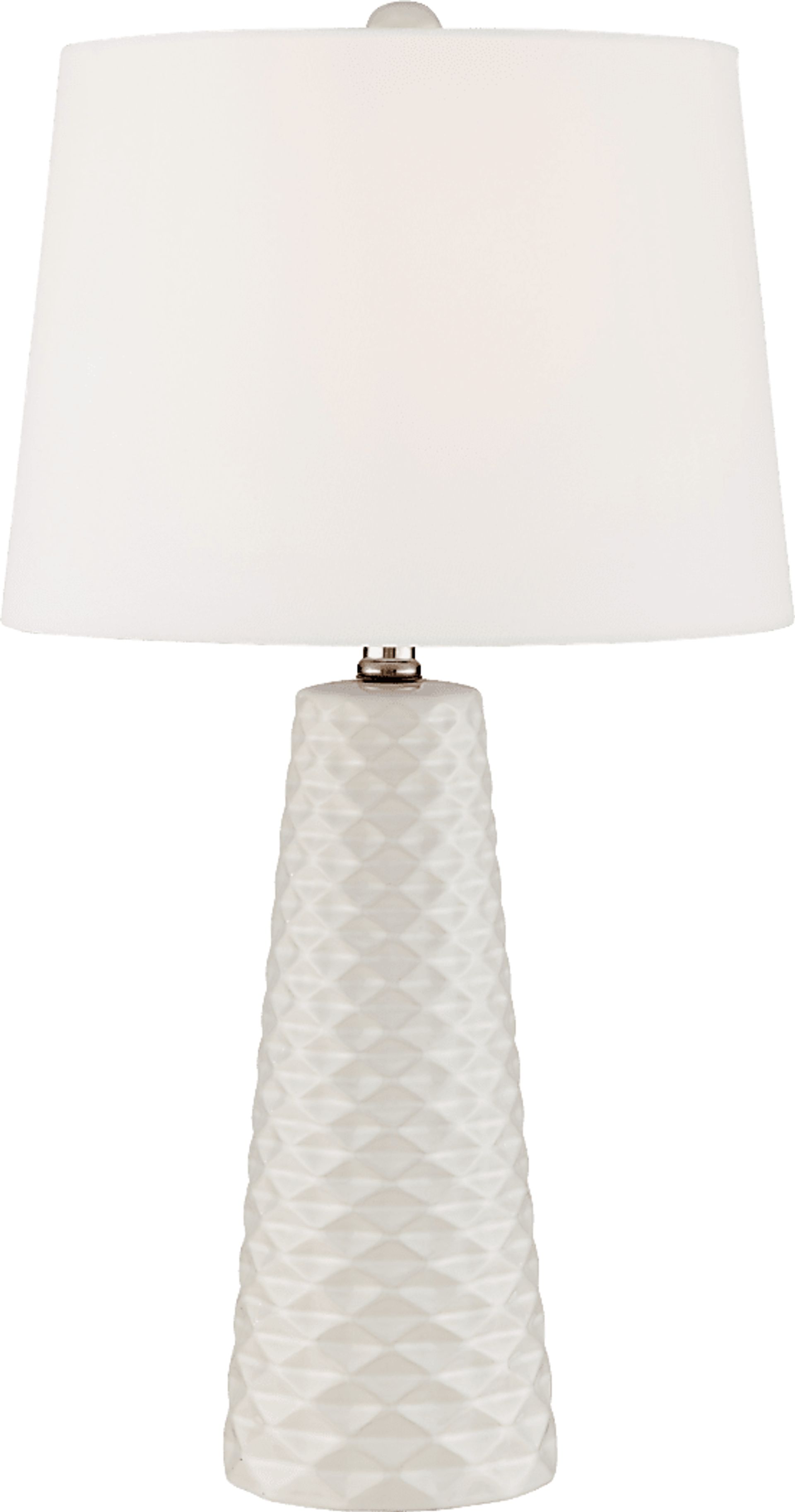 Berryessa White Table Lamps, Set of 2 - Image 3