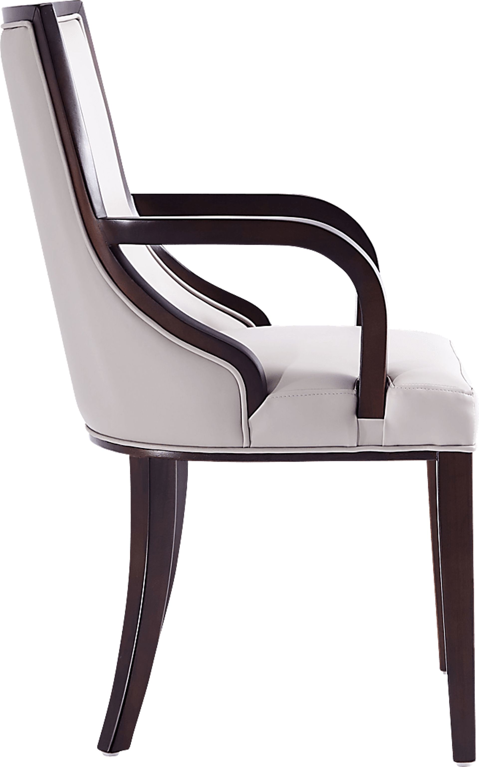 Berryhut Light Gray Arm Chair - Image 4