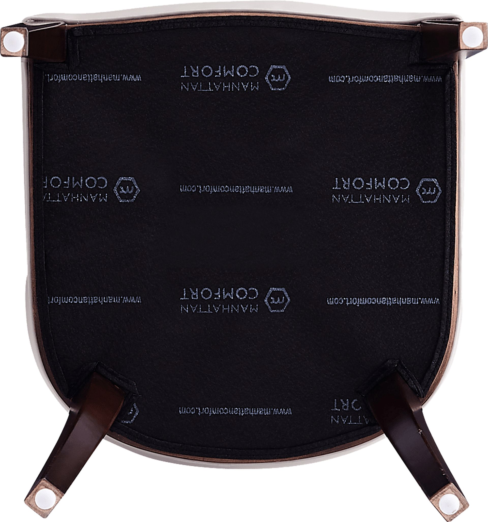 Berryhut Light Gray Side Chair, Set of 2 - Image 7